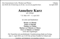 eine Anzeige