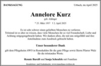 eine Anzeige