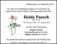 eine Anzeige