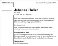 eine Anzeige