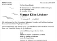 eine Anzeige